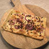 🧄 Flammkuchen mit Rote-Bete-Sprossen 🌱