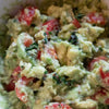 Frische Guacamole mit Tomaten und Rucola-Sprossen 🥑🍅🌱